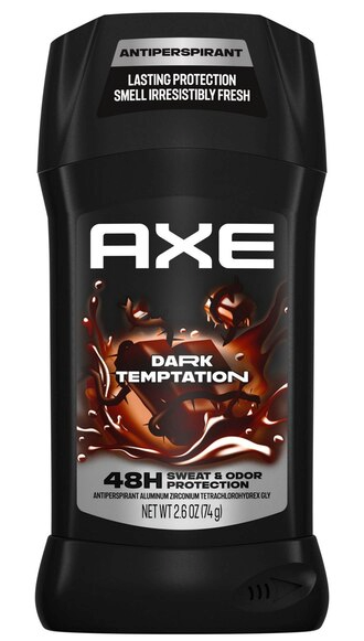 AXE 48-Hour Anti Sweat Antiperspirant & Deodorant Stick, Dark Temptation, 2.7 OZ