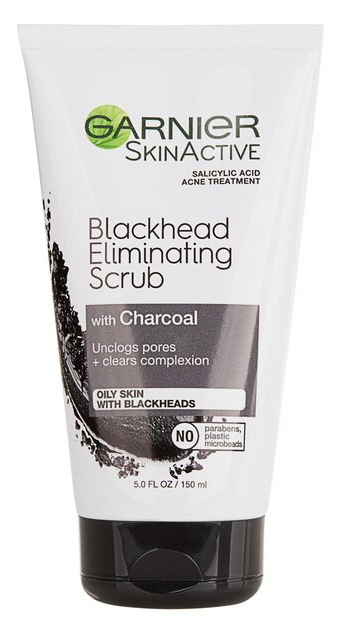 Garnier SkinActive Charcoal Blackhead Acne Treatment Scrub, 5 OZ
