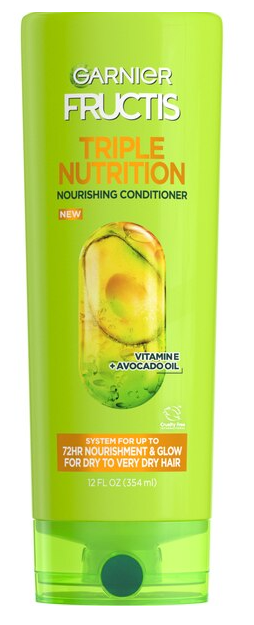 Garnier Fructis Triple Nutrition Conditioner, 12 OZ