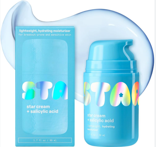 Starface Star Cream + Salicylic Acid, 1.7 OZ