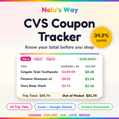 CVS Coupon Tracker