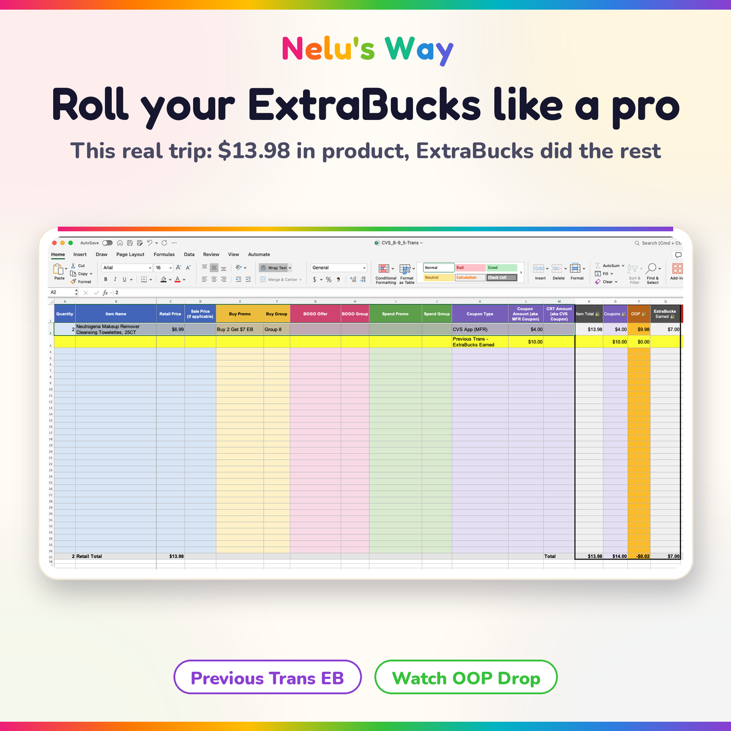 CVS Coupon Tracker